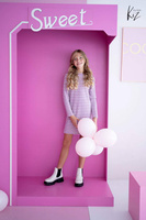 All For Kids Dress Positive Pink