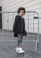 Hooded Sweatshirt WILD WOLF Black