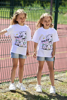 Pre Order Qba T-shirt Misie Biały