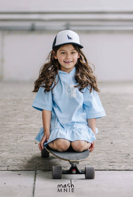 All For Kids Jeans Kleid Blau