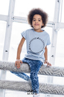 MashMnie T-shirt Wolf Soul Blue