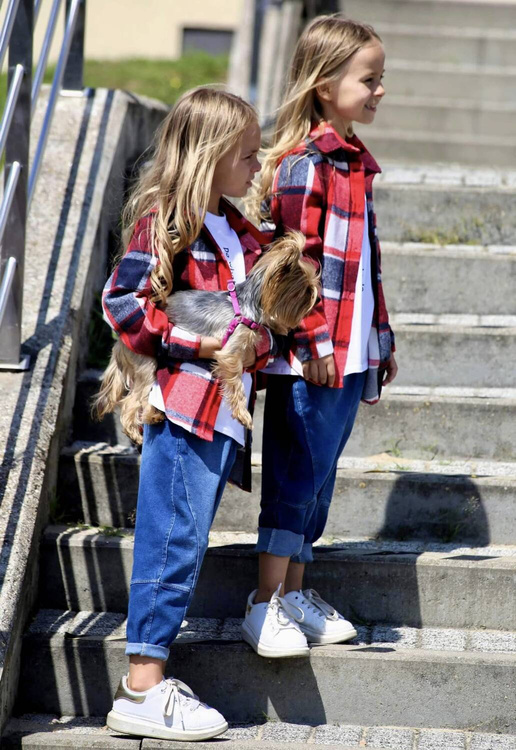 MM SHIRT DRESS CHCECKERED