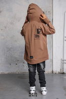 Sweatshirt mit Kapuze WILD WOLF Schwarz                                                 