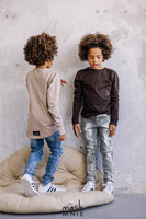 MashMnie Bluzka Longsleeve Brąz