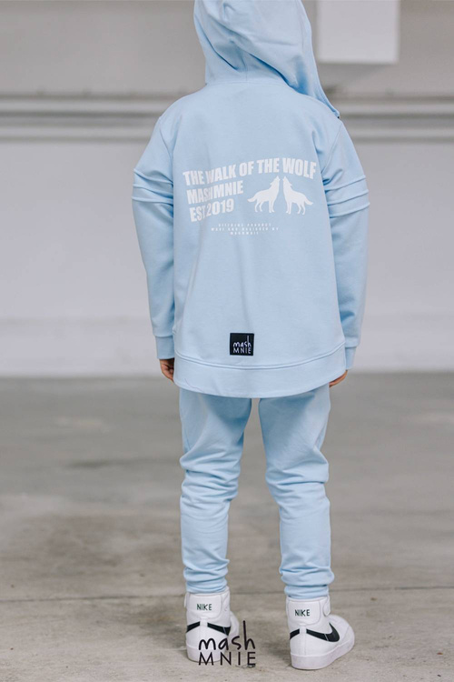 Sweatshirt mit Kapuze WILD WOLF Schwarz                                                 