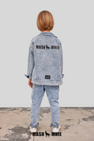 MashMnie Spodnie Jeans Niebieskie