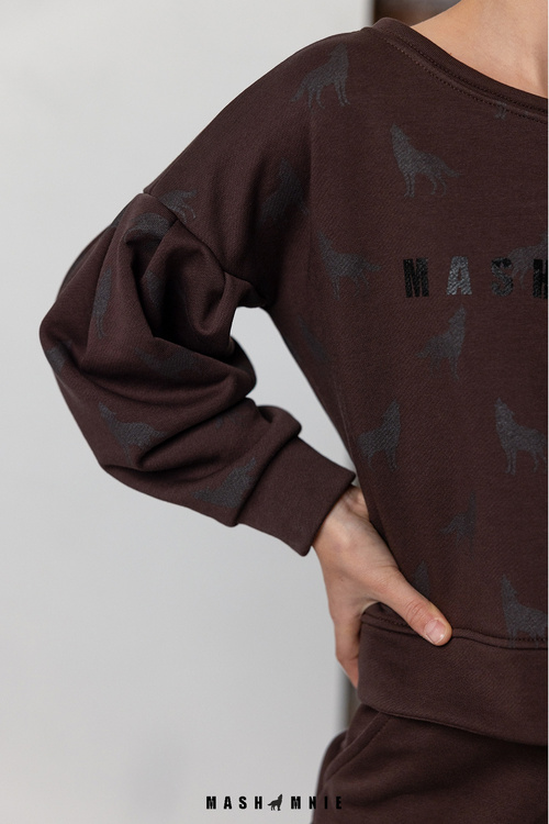 Sweatshirt Team Wolf Toffi