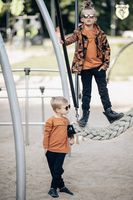 Kids By Voga Black Trousers with Suspenders