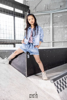 Rosa Jacke