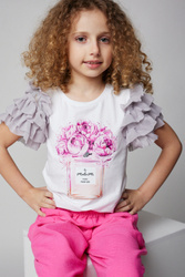 MałaMi Bluzka z Falbankami