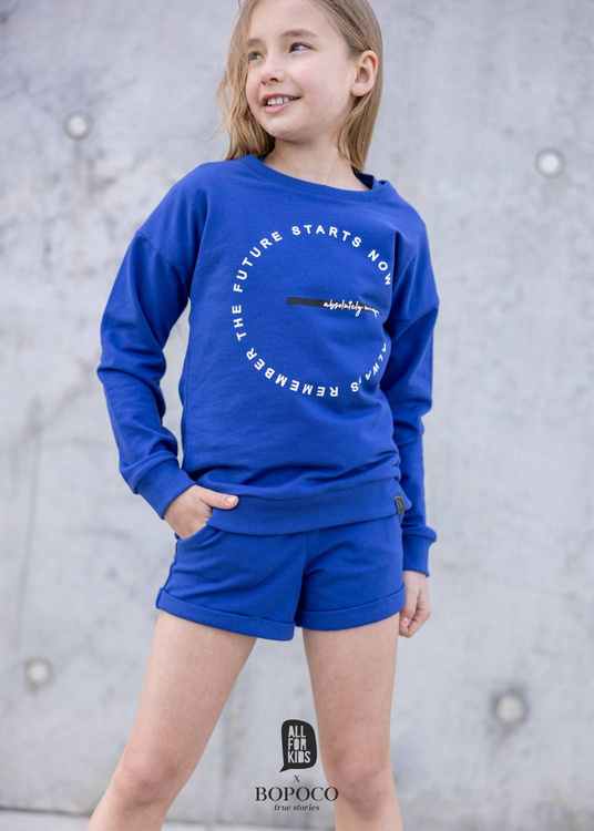 MashMnie Sweatshirt Crop Rosa