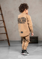 MashMnie Trainingsanzug Hose Beige