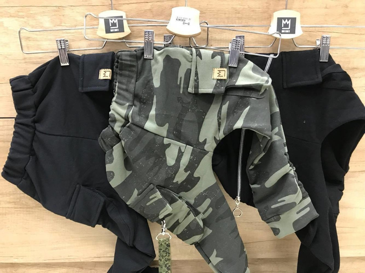 CARGO  PANTS  CAMOUFLAGE GREEN