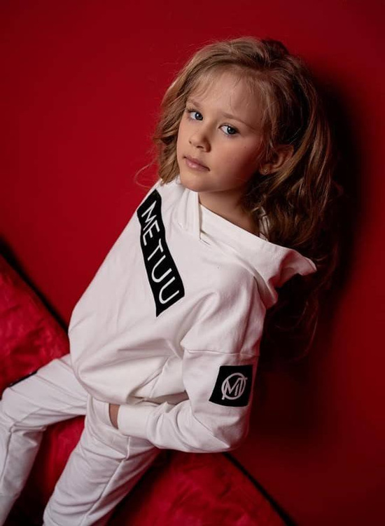 Kiz tracksuit BLANKA white (top + pants)