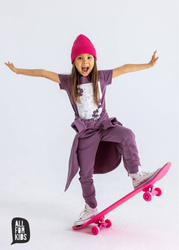 All For Kids T-shirt Flower Fiolet