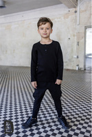 All For Kids Bluse Lang Schwarz