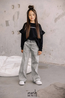 Jeans Trousers Boyfriend Grey