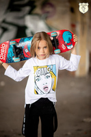 Kids By Voga Schwarze Hose mit Hosenträgern