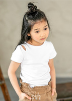 MashMnie T-shirt Pudding Weiß