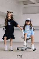 All For Kids Jeans Kleid Blau