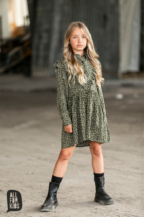All For Kids Kleid mit Rüschen