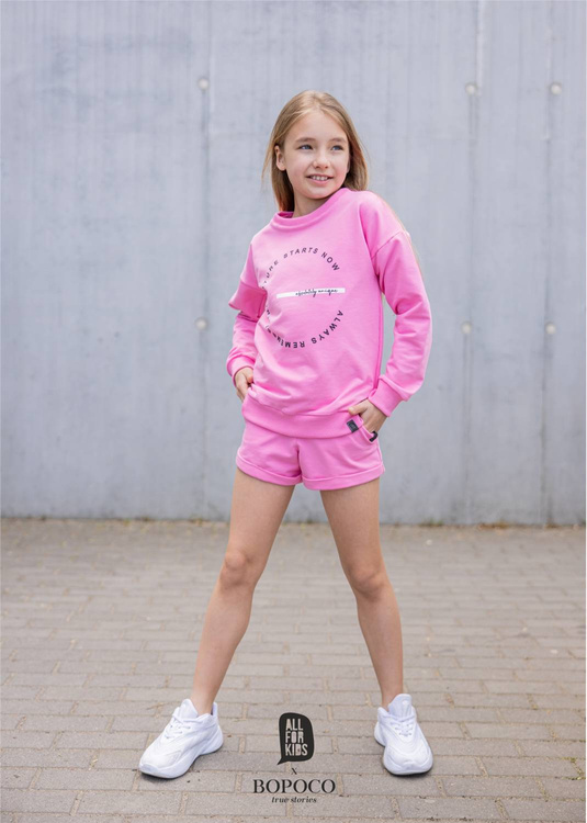 All for Kids Bluza Summer Róż