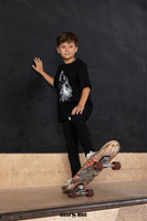 MashMnie Wild City T-shirt Wolf Czarny