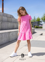 ALL FOR KIDS DRESS FRILLS  PINK