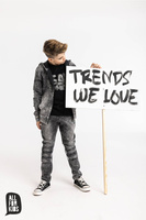 All For Kids Bluza Jeans Grey