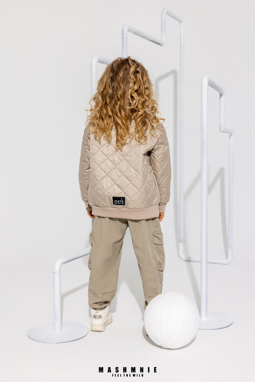 MashMnie Tracksuit Pants Beige