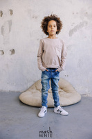 MashMnie Bluzka Longsleeve Beż