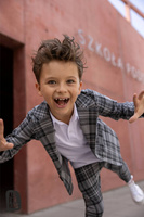 All For Kids Business-Hose Kariert