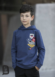 All For Kids Bluza z Kapturem Aplikacja