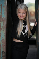 MashMnie Sweatshirt Crop Rosa