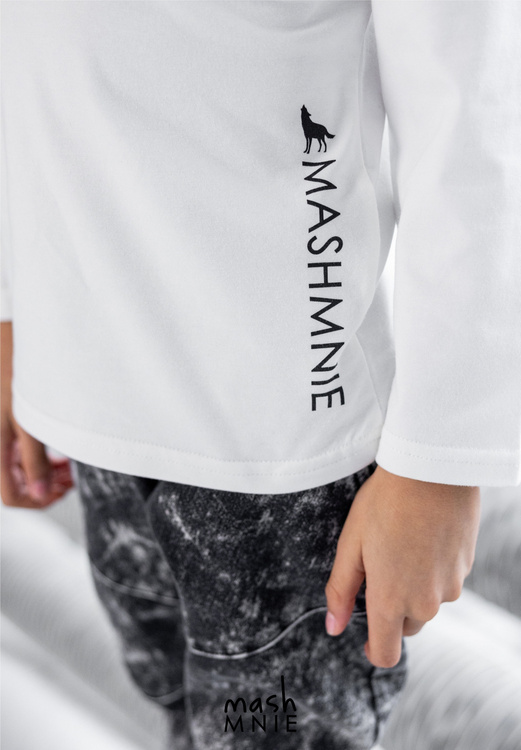 MashMnie Bluzka Longsleeve Kremowa