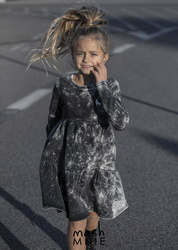 Mashmnie Sukienka Jeans Czerń