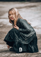 Kunstlederjacke Mädchen