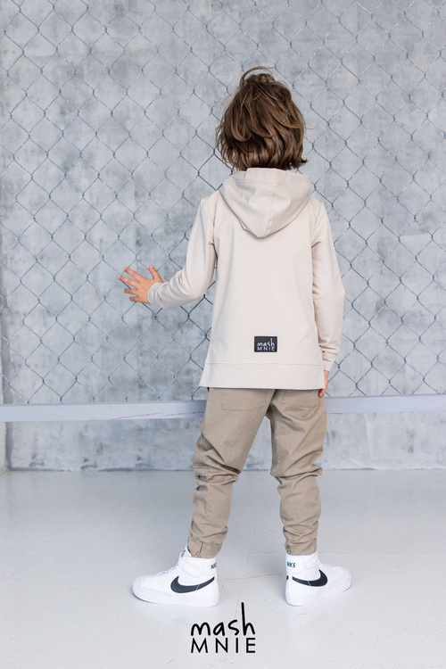 MashMnie Trainingsanzug Hose Beige