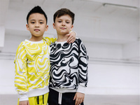 Cotton Team Wolf blouse