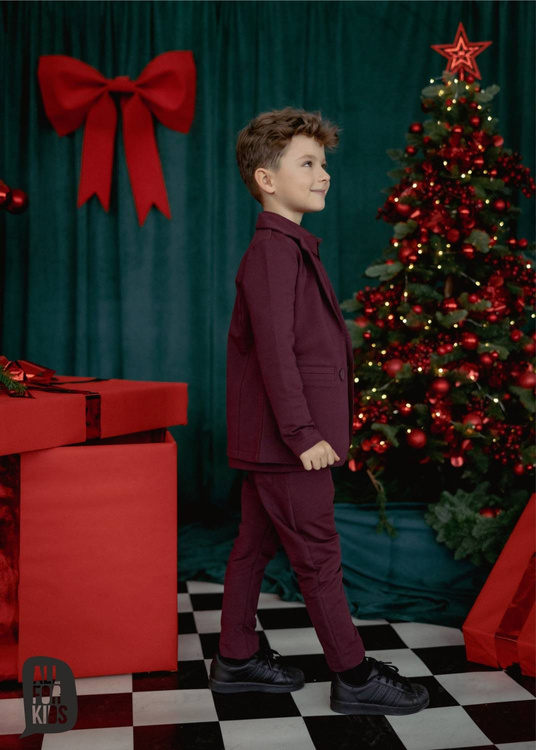 All For Kids Marynarka Boy Bordo