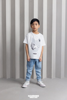 Sweatshirt mit Kapuze WILD WOLF Schwarz                                                 