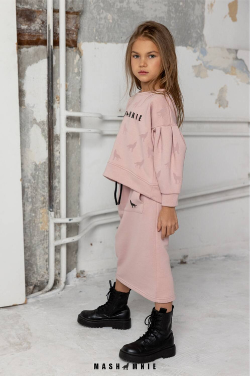 Cotton Team Wolf blouse