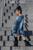 All For Kids Jeans Dress Blue