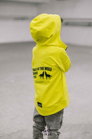 Hooded Sweatshirt WILD WOLF Black