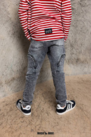 MashMnie Wild City Spodnie Jeans Szare