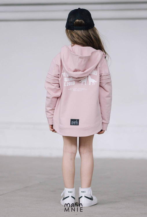 Hooded Sweatshirt WILD WOLF Black