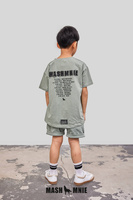 MashMnie T-shirt Wolf Khaki