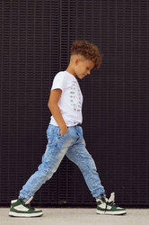 MałaMi Spodnie Jeansowe Niebieskie