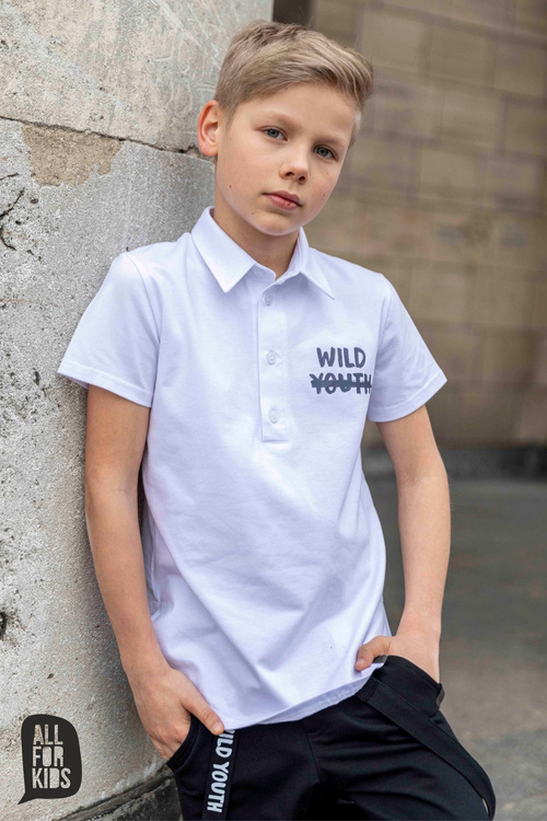 All For Kids Polówka Biel