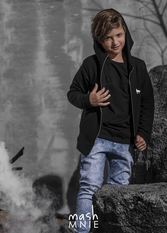 MashMnie Spodnie Jeans Blue